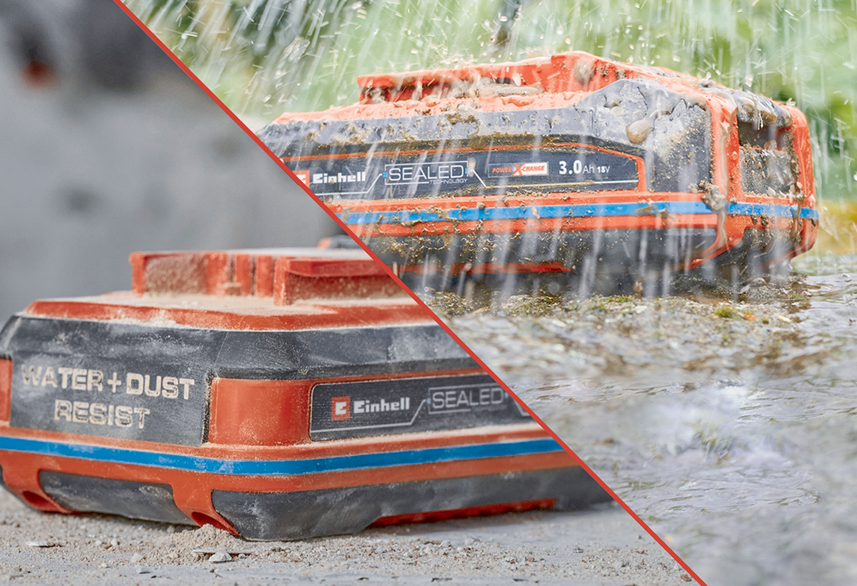 Η μπαταρία και η ασφάλεια που προσφέρει στη σκόνη και το νερό